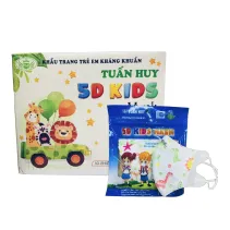Khẩu Trang Trẻ Em 5D Kids Tuấn Huy